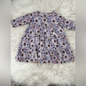 Ruffle Butts Lavender Floral Kids Dress